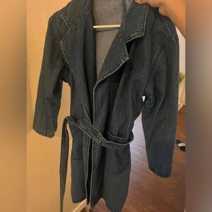 Denim coat